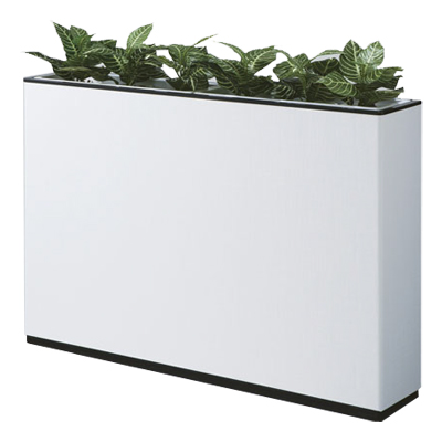 SFN-1200JW プランターボックス 幅1200×奥行300×高さ800mm ホワイト SFN-1200JW