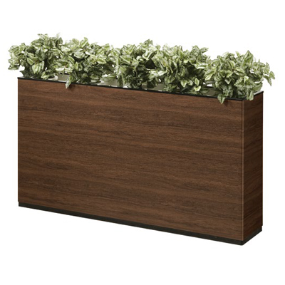 SFN-1500IB プランターボックス 幅1500×奥行300×高さ800mm ウォールナット SFN-1500IB