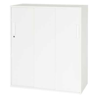 V840-11TS 3枚引戸書庫 高さ1030mm (下置き用) V840-11TS