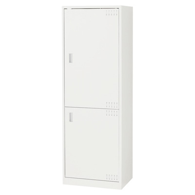 OK-60MW オフィス用食器棚 幅600×奥行450×高さ1800mm OK-60MW