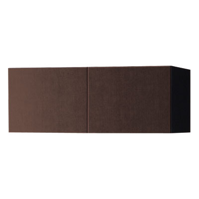 PY-03H-DB 両開き書庫 上置き用 高さ350mm PY-03H-DB