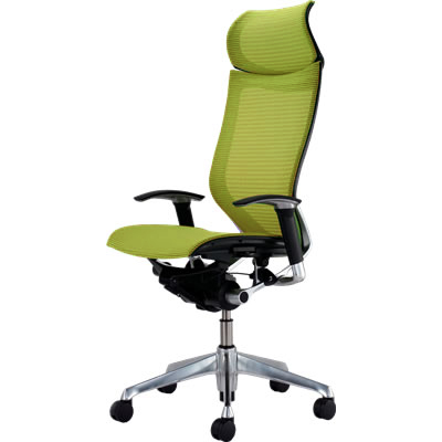 CP81CR-FDH6 バロン エクストラハイバック 可動ヘッドレスト ライムグリーン CP81CR-FDH6