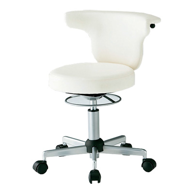 ACS-700 メディカルチェアー 背座分離回転式 クリーム 20940