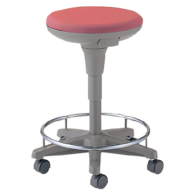 TSS-15RN ナースチェアー ハイタイプ 足掛け付き ローズ 10560