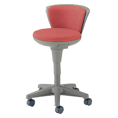 TSS-16N ナースチェアー ハイタイプ 背付き ローズ 10560