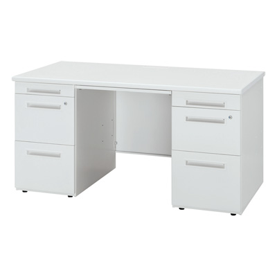 50SBL-146ABWW 両袖デスク 幅1400×奥行600mm 50SBL-146ABWW