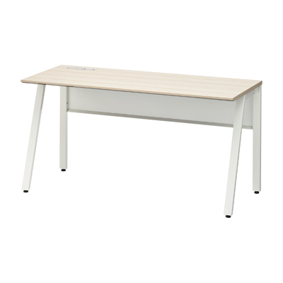 8VA64H-MFC5 平机 幅1400×奥行600mm ライトオーク/ネオホワイト 8VA64H-MFC5