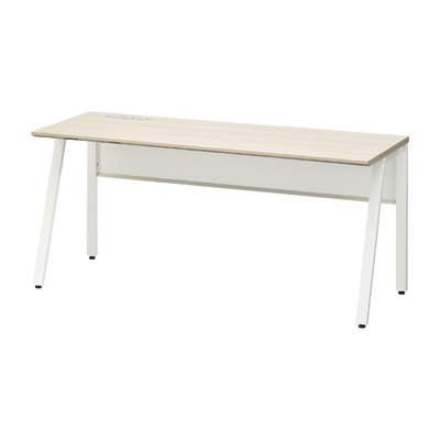 8VA66H-MFC5 平机 幅1600×奥行600mm ライトオーク/ネオホワイト 8VA66H-MFC5