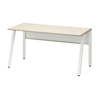 8VA74H-MFC5 平机 幅1400×奥行700mm ライトオーク/ネオホワイト 8VA74H-MFC5