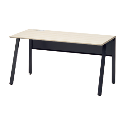 8VA74H-MFD5 平机 幅1400×奥行700mm ライトオーク/ブラック 8VA74H-MFD5