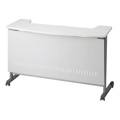 MCT-R12WW ハイカウンター 幅1200×奥行454×高さ950mm ニューグレー MCT-R12WW