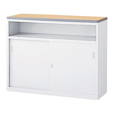 NSH-12UPW ハイカウンター 幅1200×奥行454×高さ950mm ペールアルダー NSH-12UPW