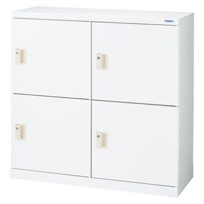 TM22-04D ダイヤル錠式 4人用(2列2段) マルチ対応ロッカー TM22-04D