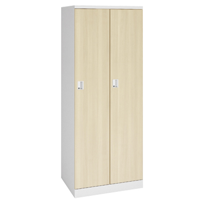 4562AG-ZF51 ICカード錠 (ビジター仕様) 2人用ロッカー ワイド700mm プライズウッドライト 4562AG-ZF51