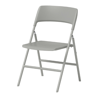 8159BZ-G726 フォールディングチェア プレーンタイプ グレー 8159BZ-G726