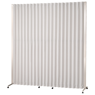 AX-1920(GL) アコーディオン衝立 幅1950×高さ2000mm グレー AX-1920(GL)