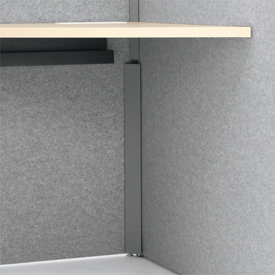 4WAY3Y-Z606 ドレープ ペンタ専用 ケーブルガイド 天板高1000mm用 4WAY3Y-Z606