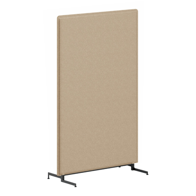 M9P2BA-FLK0 ライブスパネル(ブラック脚) フラット 幅900×高さ1460mm ベージュ M9P2BA-FLK0