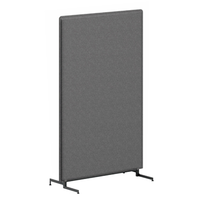 M9P2BA-FLK3 ライブスパネル(ブラック脚) フラット 幅900×高さ1460mm グレー M9P2BA-FLK3