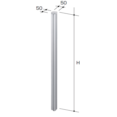 LPX-W11 連結ポール 高さ1100mm LPX-W11