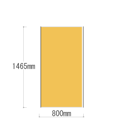 MP-1508A(オレンジ) 全面布張りパネル 幅800×高さ1465mm MP-1508A(オレンジ)